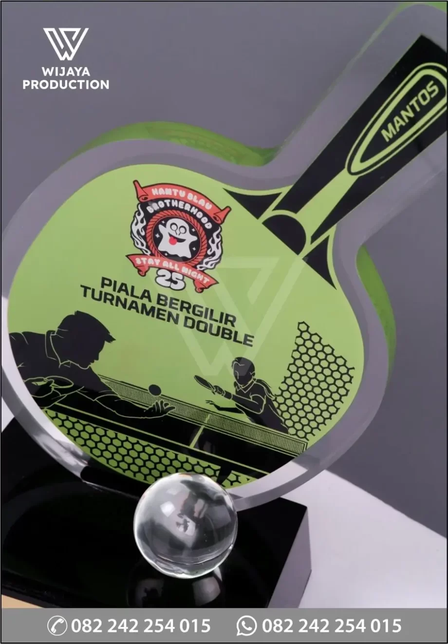 Detail Piala Bergilir Pingpong Tournament Double