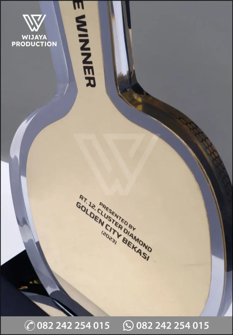 Detail Piala Bergilir Tenis Meja Cluster Diamond