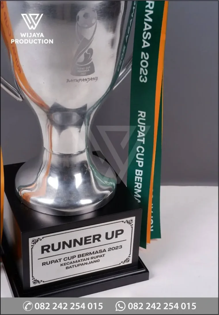 Detail TR207 Trophy Runner Up Rupat Cup Bermasa