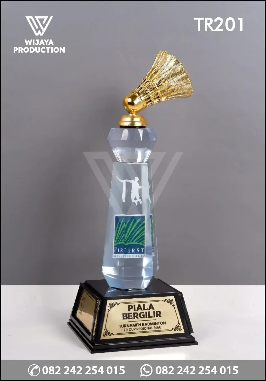 TR201 Piala Bergilir Turnamen Badminton FR Cup Regional Riau